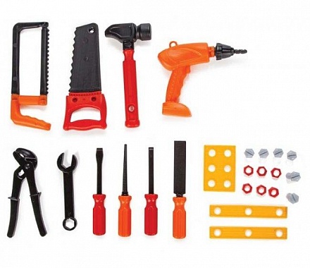 Инструменты строителя Tool Set, 25 предметов 
